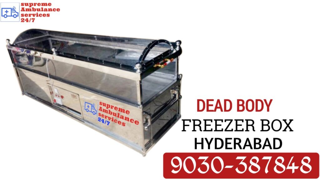 dead body freezer box in Hyderabad