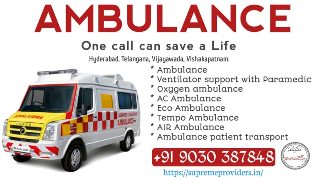 ambulance Hyderabad to Vijayawada